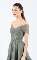 Zeena Zaki SS2104 Green