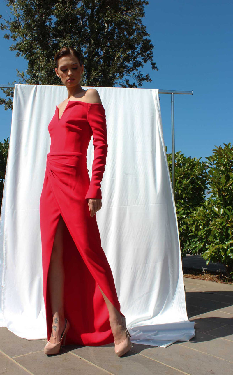 Edward Arsouni Couture SS585 Red