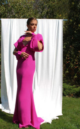 Edward Arsouni Couture SS586 Fuchsia