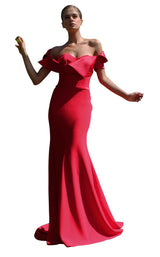 Edward Arsouni Couture SS589 Red