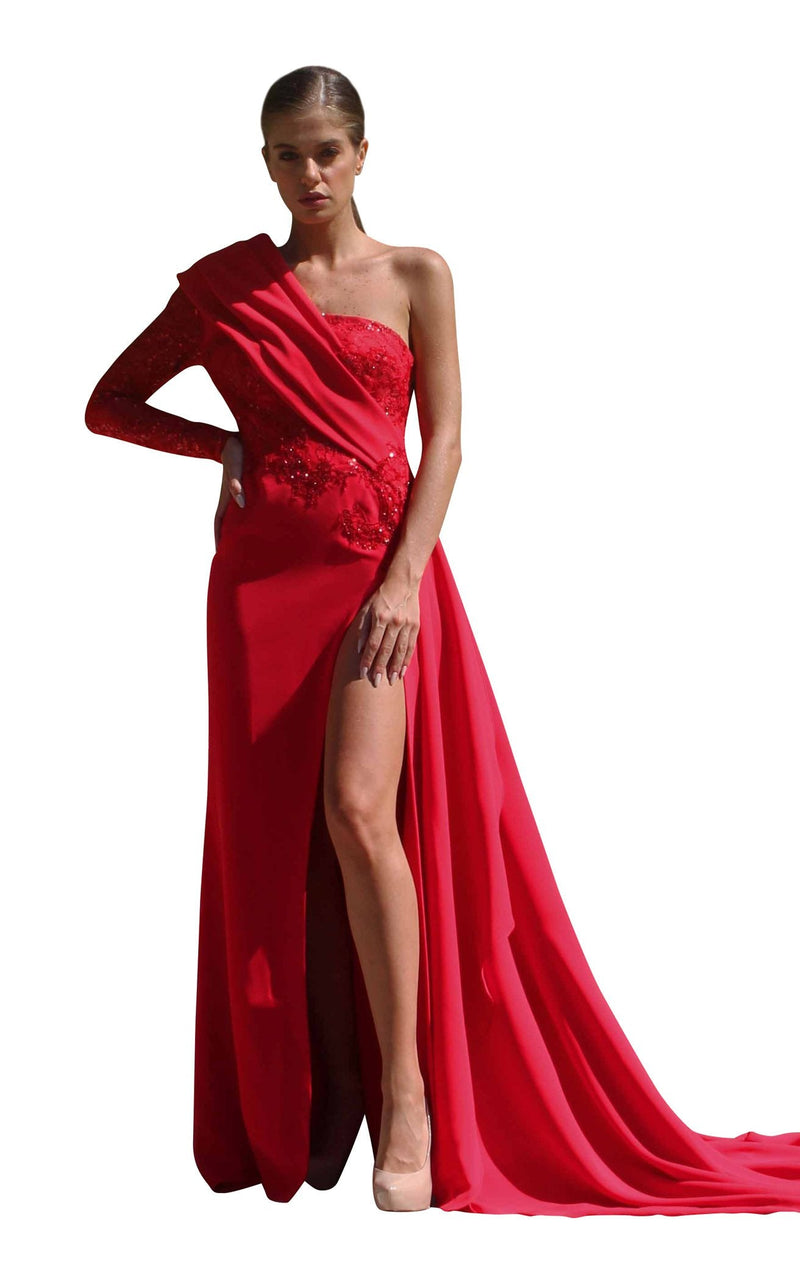 Edward Arsouni Couture SS593 Red