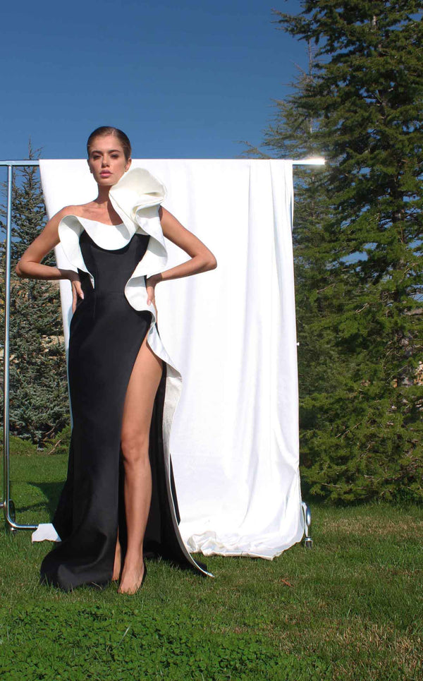 Edward Arsouni Couture SS599 Black/White