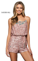 Sherri Hill 48325 Blush/Light Blue