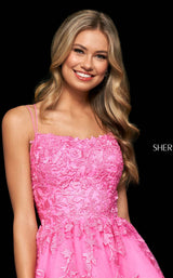 Sherri Hill 53982 Bright Pink