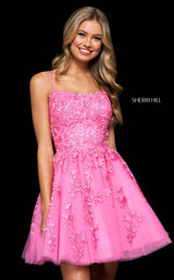 Sherri Hill 53982 Bright Pink