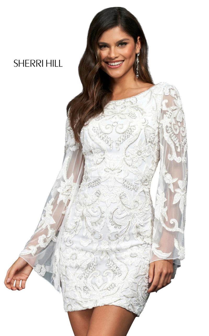Sherri Hill 54011 Ivory