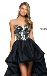 Sherri Hill 54023 Black/Silver
