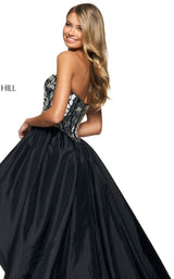 Sherri Hill 54023 Black/Silver