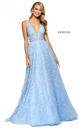 Sherri Hill 54044 Light Blue