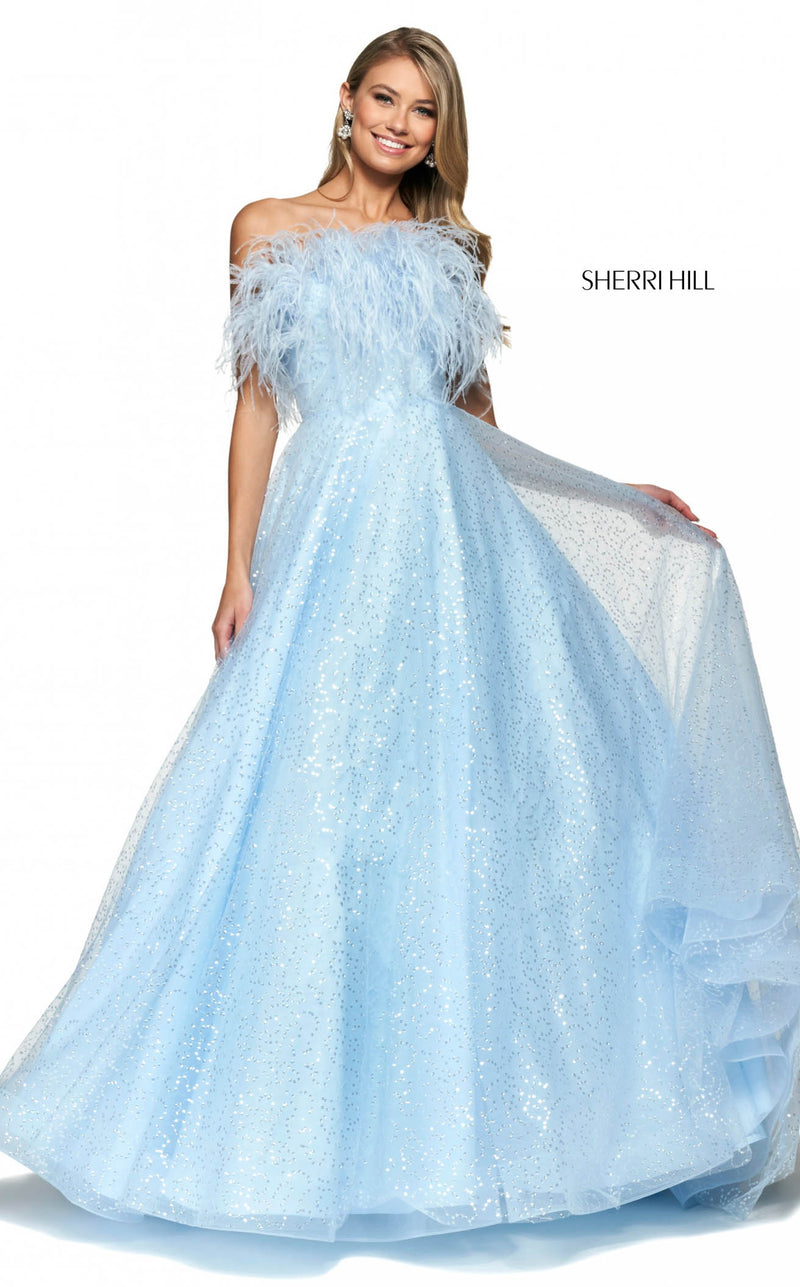 Sherri Hill 54048 Light-Blue