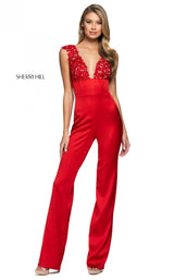 Sherri Hill 54050 Red