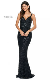 Sherri Hill 54053 Black