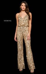 Sherri Hill 54049 Gold