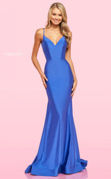 Sherri Hill 54179 Dark Periwinkle