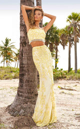 Sherri Hill 54219 Yellow