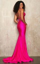 Sherri Hill 54228 Bright-Fuchsia