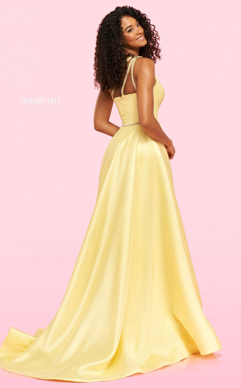 Sherri Hill 54242 Yellow