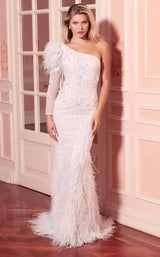 Sherri Hill 54252 Ivory