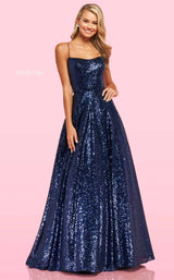 Sherri Hill 54260 Navy