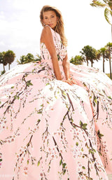 Sherri Hill 54380 Blush-Print Pink-Print