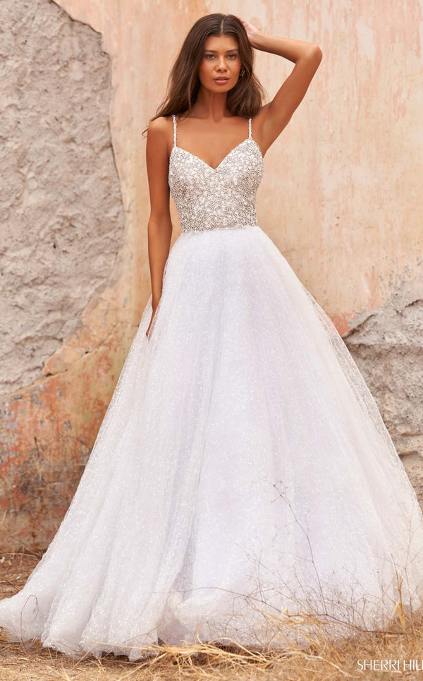 Sherri Hill 54399 Ivory