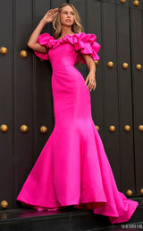 Sherri Hill 54807 Bright Pink
