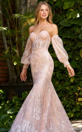 Sherri Hill 54919 Blush