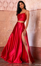 Sherri Hill 55018 Red