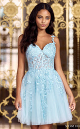 Sherri Hill 55107 Light Blue