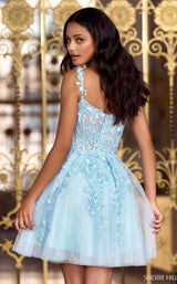 Sherri Hill 55107 Light Blue