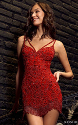 Sherri Hill 55147 Red
