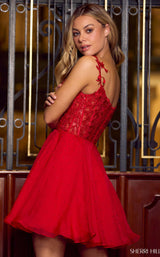 Sherri Hill 55176 Red
