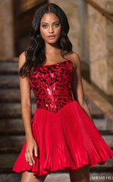 Sherri Hill 55217 Red