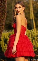 Sherri Hill 55255 Dress Red