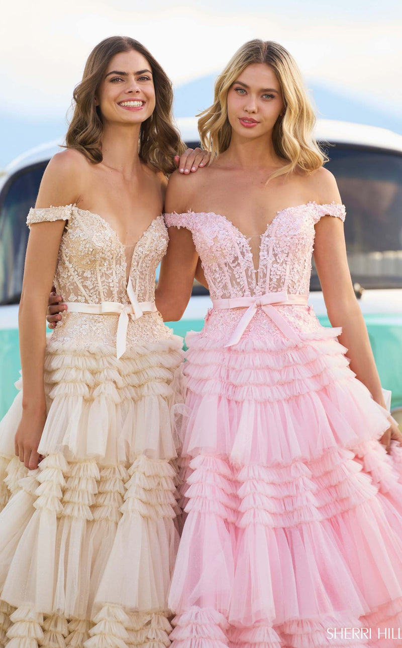 Sherri Hill 55309 Champagne