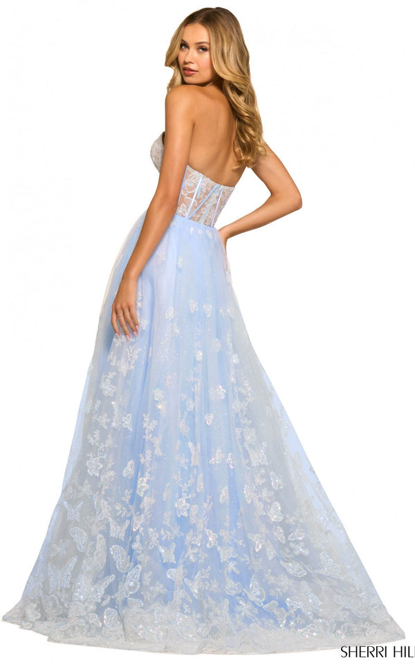 Sherri Hill 55310 Light Blue