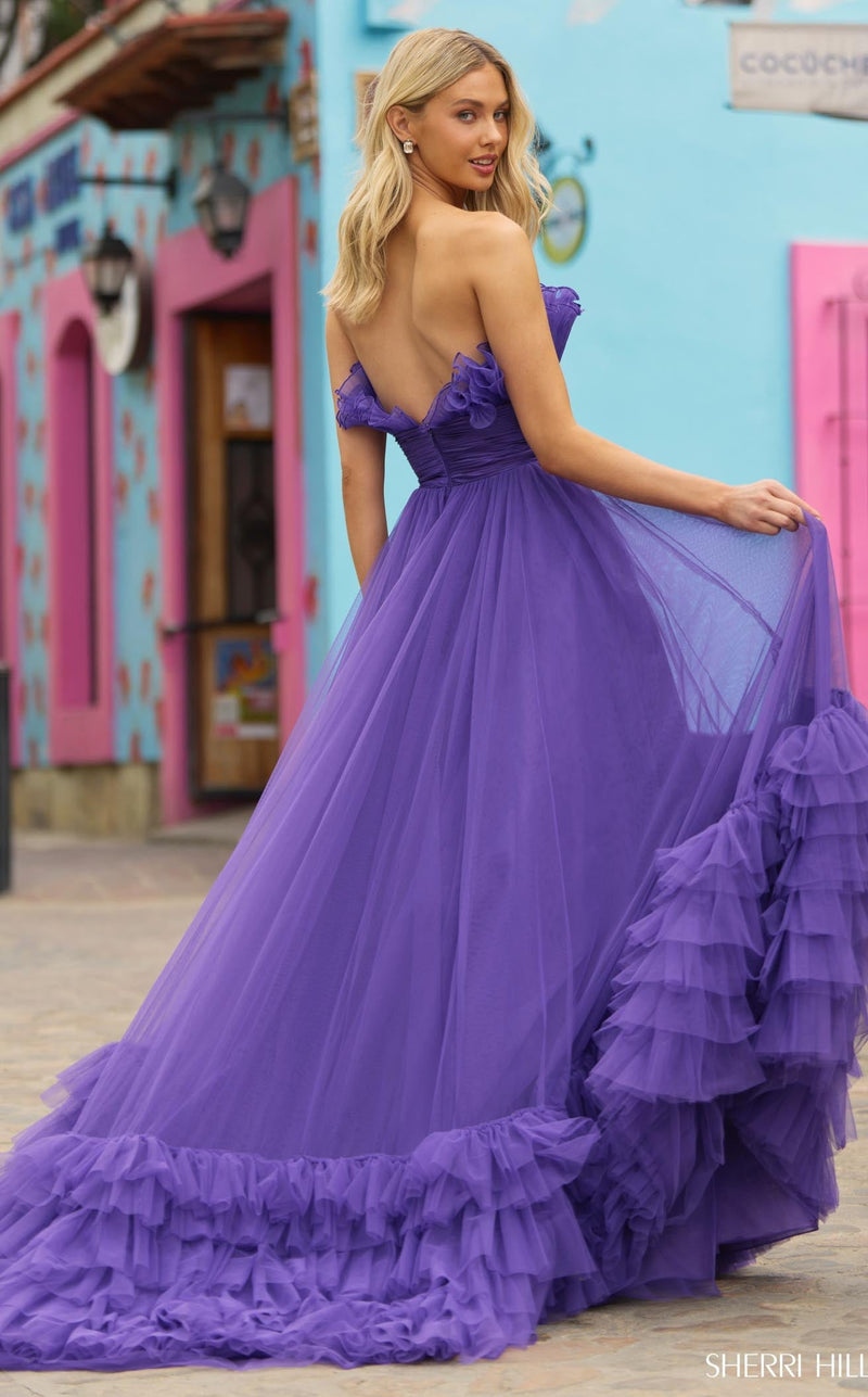 Sherri Hill 55323 Prom Dress - Fuchsia | NewYorkDress Sherri Hill 55323 Prom Dress - Fuchsia | NewYorkDress