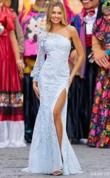 Sherri Hill 55330 Light Blue
