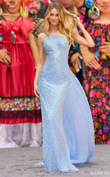 Sherri Hill 55332 Light Blue
