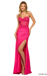 Sherri Hill 55334 Bright Fuchsia