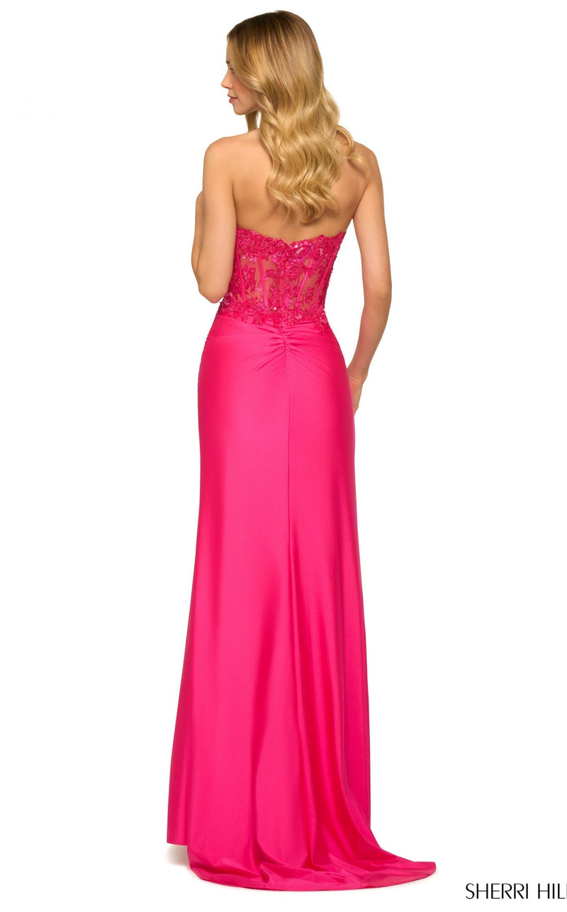 Sherri Hill 55334 Bright Fuchsia