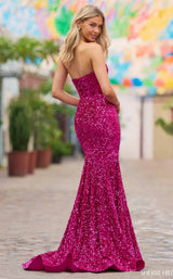 Sherri Hill 55345 Fuchsia