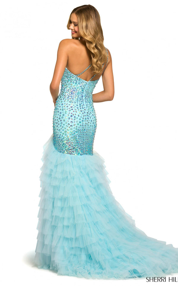 Sherri Hill 55357 Light Blue