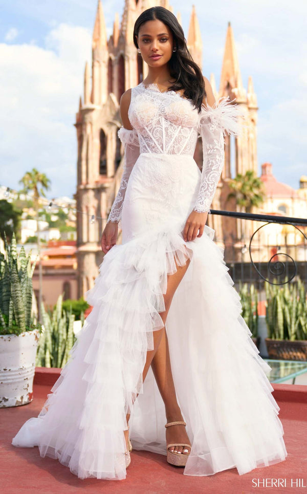 Sherri Hill 55384 Ivory