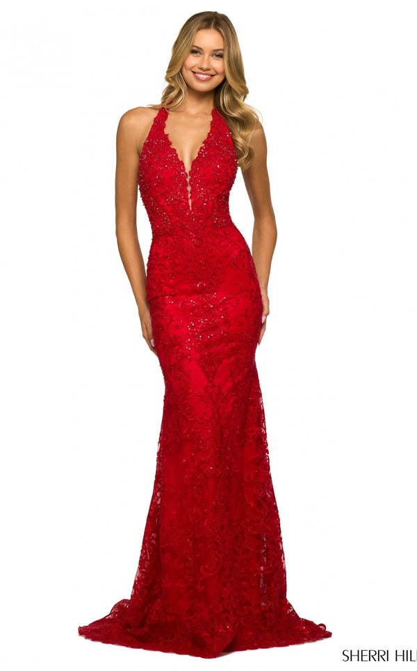 Sherri Hill 55392 Red