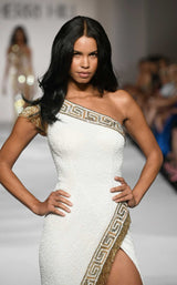 Sherri Hill 55410 Ivory/Gold