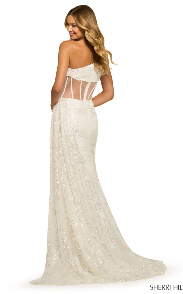 Sherri Hill 55426 Ivory