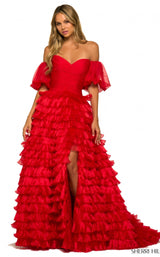 Sherri Hill 55428 Red