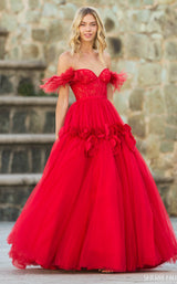 Sherri Hill 55429 Red