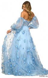 Sherri Hill 55436 Light Blue